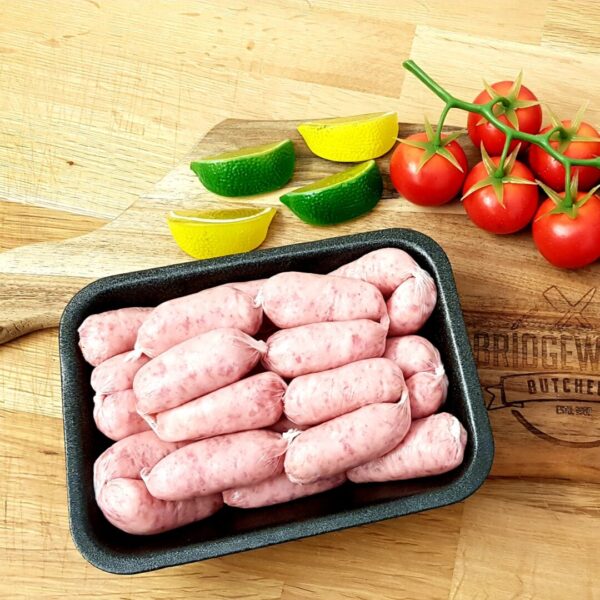 1lb pork chipolatas